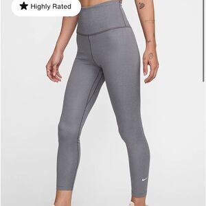 Nike one dri fit gray leggings S Women's High-Waisted 7/8 Leggings